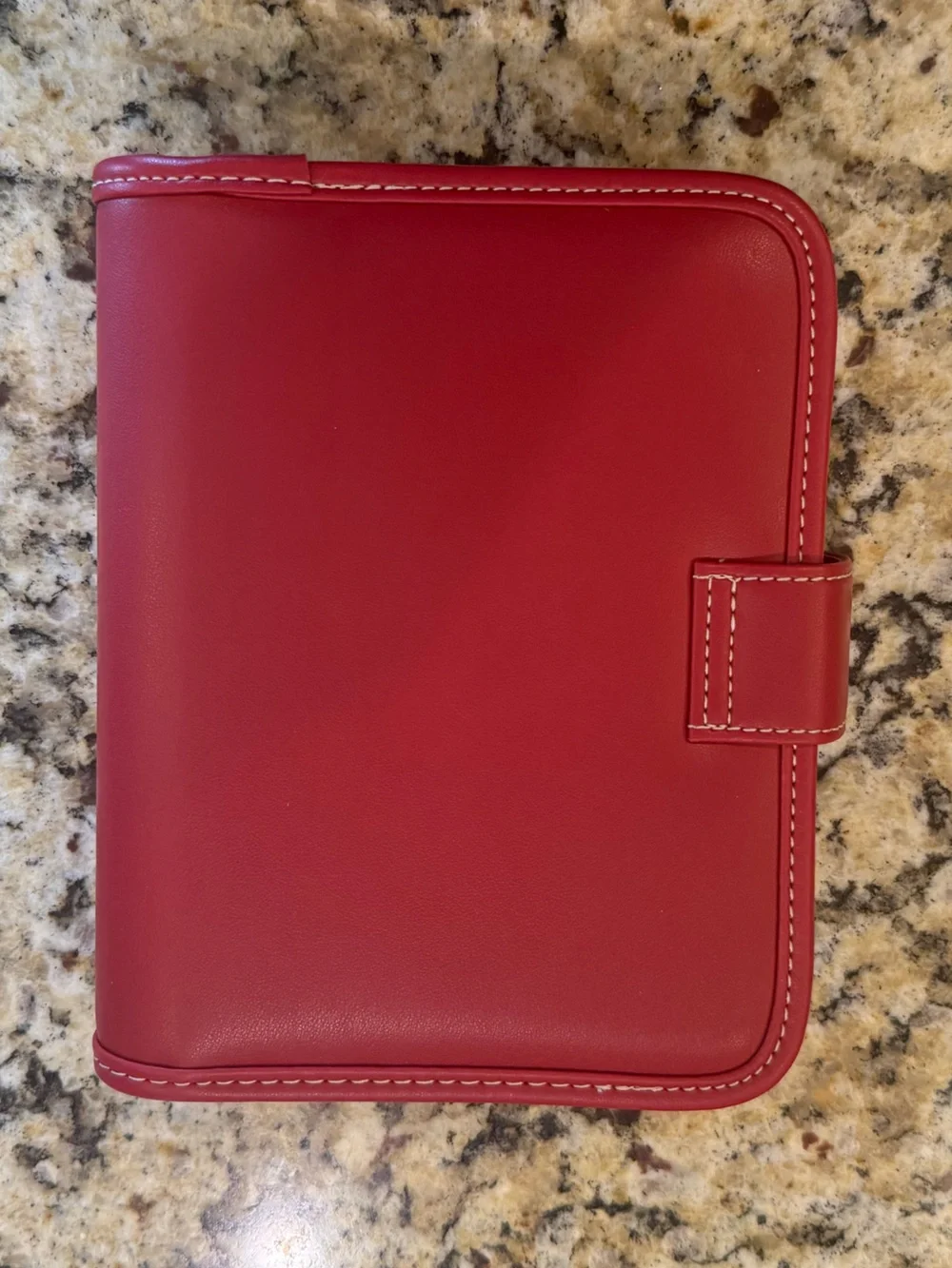 Franklin Covey Red Classic Day One Planner New Organizer Wallet